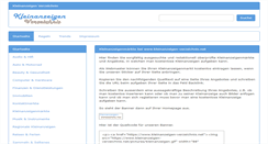 Desktop Screenshot of kleinanzeigen-verzeichnis.net